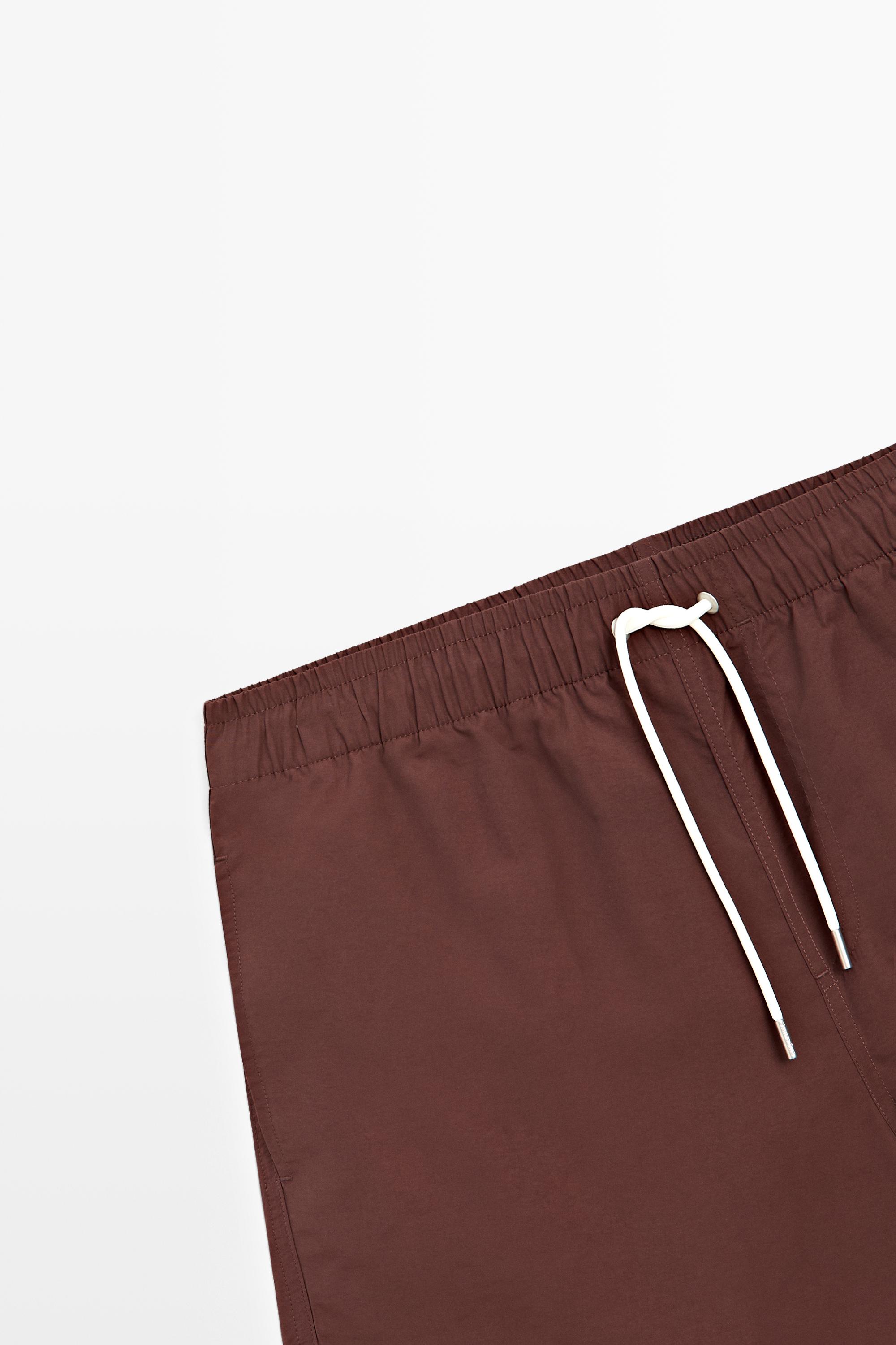 Solid Swim Trunks